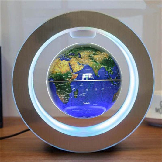 3D World Map Floating Globe Light